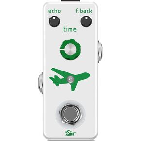 ISET Delay Guitar Pedal Analog Pure Flight Delay for Electric Guitar Bass True Bypass