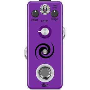 ISET Analog Galaxy Flanger Pedal for Electric Guitar Bass True Bypass