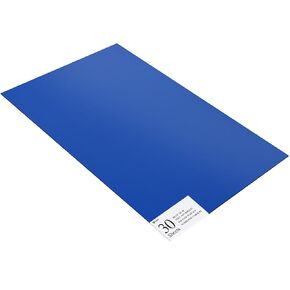 (Powered by Thomas Scientific) | 1140Y05 | Peel Off Sheets Eliminate Messy Clean-Up | Sticky Mat 24" x 36" Blue (Case of 4 Mats, 30 Sheets/Mat)