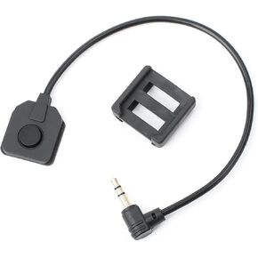 2.5mm / 3.5mm / LA23 Plug Switch, Remote Pressure Switch for Tactical NGAL PEQ DBAL M3X Laser Sight, with Pressure Switch Mount Pad Panel, Fit for 20mm Picatinny Rail