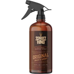 Spritz King Culinary Basting Spray: For Grilling, Smoking, Air Frying - Delicious Dark Bark, Flavorful Crust & Moisture-Sealing Power - Great on Meats or Veggies (16 Ounce Chipotle) in Saudi Arabia