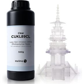 راتنج CMYK منخفض التهيج من كاريما (شفاف) 500 جرام لطابعة DLP/LCD