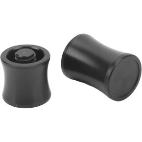 Pool Joint Protector, Premium POM Black Billiard Joint Protectors for Billiard Pool Tip Accessory (Quick Joint) Uniloc Joint Protectors