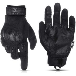 Glove Station The Combat Motorcycle Gloves - Tactical Gloves with Touchscreen for Outdoor Sports, BMX, Dirt Bike and Cycling