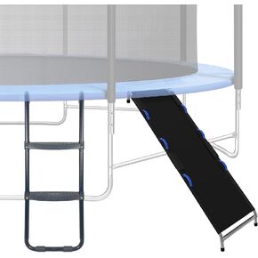 Trampoline Ladder Slide kit, 2 Steps Ladder Slide for Trampoline, Trampoline Accessories Include Slide and Ladder, Trampoline Slider for Kids, Climb Up & Slide Down