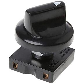 4-Position 3-Speed Rotary Fan Selector Switch with Knob - Durable Replacement for Ceiling Fans and Heaters, 13AMP 120V-250V Wall Control, Professional Fan Parts and Accessories