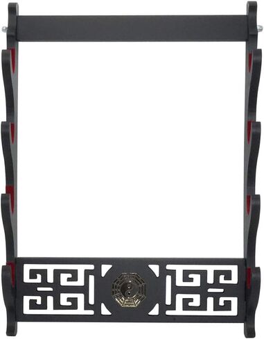 Wall Mount Sword Holder Wakizashi Samurai Sword Katana Holder Hanger Display Rack Wall Mounted,4 Tier in Saudi Arabia
