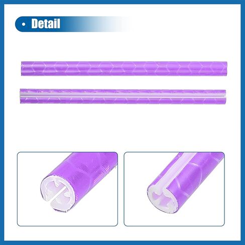 36 Pcs Purple Bicycle Reflector Reflective Version Durable ABS Night Visibility Cycling for Bike, Mountain Bike, Wheels, Wheelchair Item Replacement in Saudi Arabia