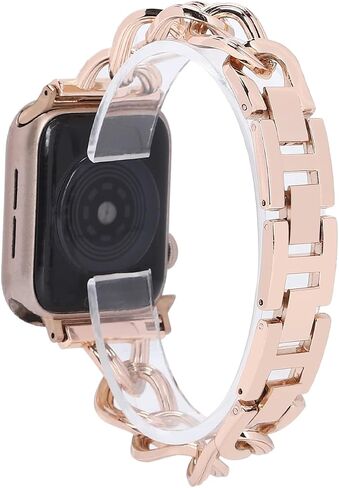 Replacement Band Compatible with Apple Watch band 38mm/40mm/ 41mm,Stainless Steel Metal Wristband Women's for iWatch Ultra SE Series 8/7/6 in Saudi Arabia