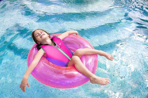 Toddler Swim Vest Kids Floaties Boys Girls Swim Float Jacket Buoyancy Swimwear in Kuwait