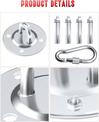 علاقة حقائب ثقيلة، علاقة أكياس ملاكمة مع حلقة تسلق وحامل دوار in Kuwait