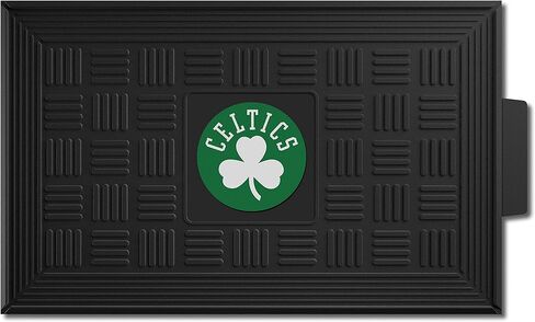 FANMATS 11402 سجادة باب خارجية من الفينيل شديدة التحمل من Boston Celtics - 19.5 بوصة. × 31 بوصة. in Saudi Arabia