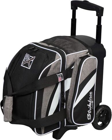 KR Strikeforce Cruiser Single Roller Bowling Bag with Shoe Compartment and Side Accessory Compartment in Kuwait
