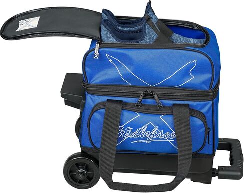 KR Strikeforce Cruiser Single Roller Bowling Bag with Shoe Compartment and Side Accessory Compartment in Kuwait