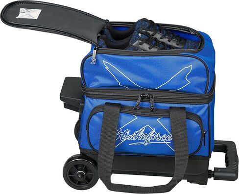 KR Strikeforce Cruiser Single Roller Bowling Bag with Shoe Compartment and Side Accessory Compartment in Kuwait