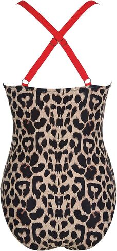 SUUKSESS Women Wrap Cut Out One Piece Swimsuit High Waisted Monokini Bathing Suit in Kuwait