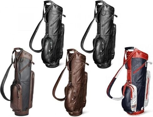 حقيبة عربة الجولف الجلدية صن ماونتن 2020 (بني-كاكي) in Kuwait