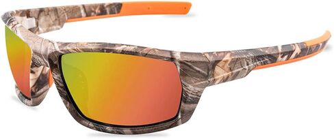 Polarized Camo Sunglasses for Men Women Fishing Sports Outdoor Hunting UV Protection Glasses in Kuwait