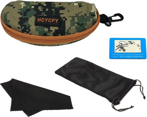 Polarized Camo Sunglasses for Men Women Fishing Sports Outdoor Hunting UV Protection Glasses in Kuwait