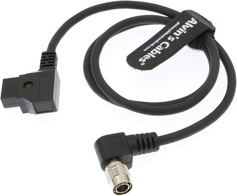 Alvin's Cables D Tap to Hirose 4 Pin Male Power Cable for Sound Device MixPre 688, ZAXCOM, Zoom F8, Ultra Soft & Flexible 45cm| 18in in Saudi Arabia