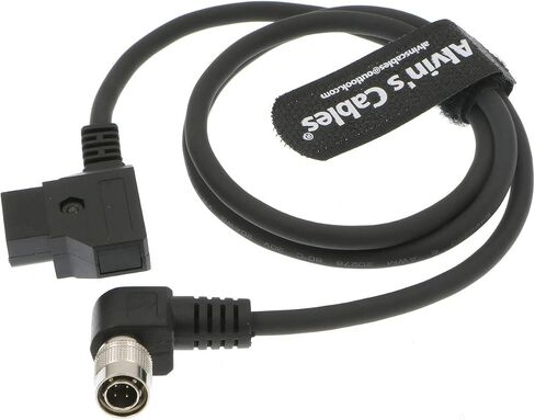 Alvin's Cables D Tap to Hirose 4 Pin Male Power Cable for Sound Device MixPre 688, ZAXCOM, Zoom F8, Ultra Soft & Flexible 45cm| 18in in Saudi Arabia