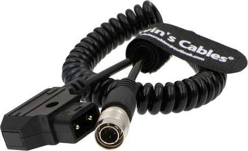 Alvin's Cables D Tap to Hirose 4 Pin Male Power Cable for Sound Device MixPre 688, ZAXCOM, Zoom F8, Ultra Soft & Flexible 45cm| 18in in Saudi Arabia