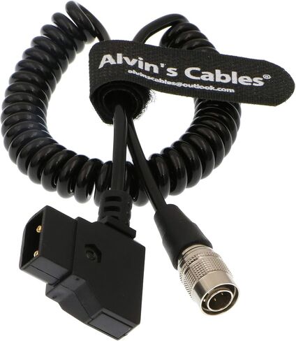 Alvin's Cables D Tap to Hirose 4 Pin Male Power Cable for Sound Device MixPre 688, ZAXCOM, Zoom F8, Ultra Soft & Flexible 45cm| 18in in Saudi Arabia