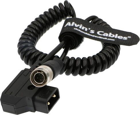 Alvin's Cables D Tap to Hirose 4 Pin Male Power Cable for Sound Device MixPre 688, ZAXCOM, Zoom F8, Ultra Soft & Flexible 45cm| 18in in Saudi Arabia