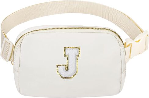 Birthday Gifts Initial Letter Fanny Pack Graduation Christmas Gift for 4 5 6 7 8 9 10 11 12 Year old Girls Teen Cute Daughter Sister Trendy Stuff Small Pack White Letter D in Kuwait