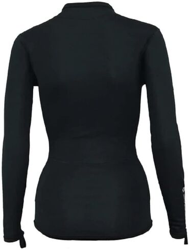 سترة نسائية من Sharkskin مصنوعة من التيتانيوم وأكمام طويلة وسحاب كامل in Kuwait