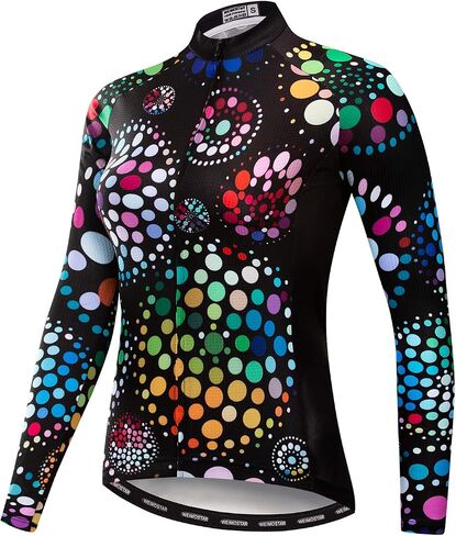 Cycling Jersey Women Biking Jersey Long Sleeve Cycling Shirt Top Ladies MTB Bicycle Clothing in Kuwait