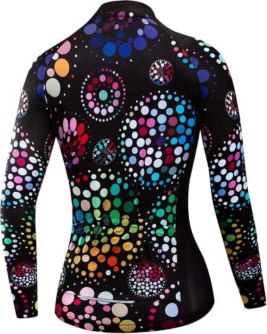 Cycling Jersey Women Biking Jersey Long Sleeve Cycling Shirt Top Ladies MTB Bicycle Clothing in Kuwait