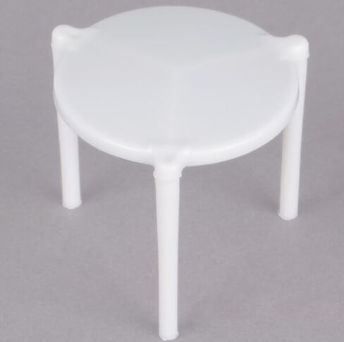 [1000 Pack] Pizza Saver Stand White Color Plastic Tripod stack for Restaurant Container, Catering boxes and Food Take Out Services, Made of plastic that won't melt Case of 1000 in Saudi Arabia