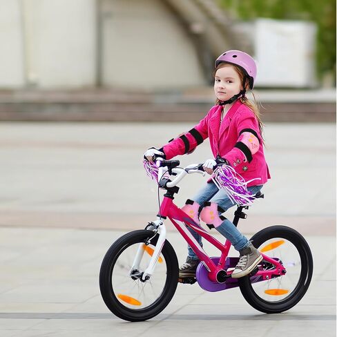 TOMSHOO Adjustable Helmet for Ages 5-16 Kids Toddler Boys Girls Youth,Protective Gear Set with Elbow Knee Wrist Pads for Skateboard, Bike, Skating, Cycling Roller Skate in Kuwait