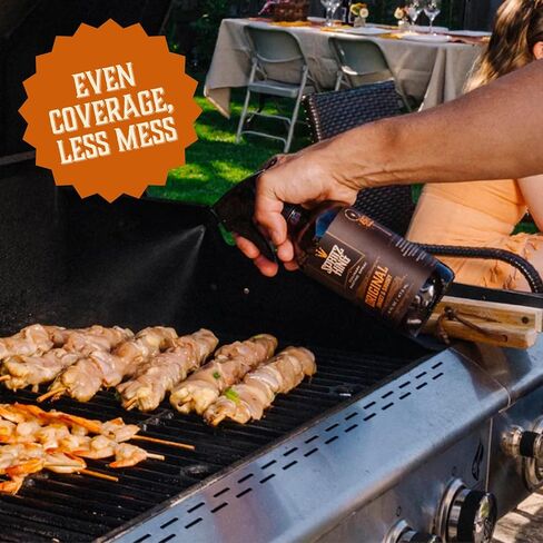 Spritz King Culinary Basting Spray: For Grilling, Smoking, Air Frying - Delicious Dark Bark, Flavorful Crust & Moisture-Sealing Power - Great on Meats or Veggies (16 Ounce Chipotle) in Saudi Arabia