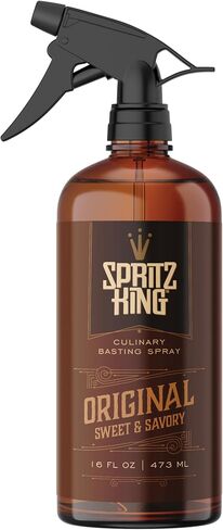 Spritz King Culinary Basting Spray: For Grilling, Smoking, Air Frying - Delicious Dark Bark, Flavorful Crust & Moisture-Sealing Power - Great on Meats or Veggies (16 Ounce Chipotle) in Saudi Arabia