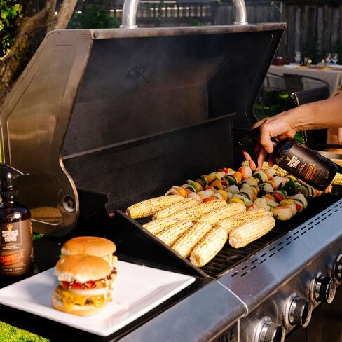 Spritz King Culinary Basting Spray: For Grilling, Smoking, Air Frying - Delicious Dark Bark, Flavorful Crust & Moisture-Sealing Power - Great on Meats or Veggies (16 Ounce Chipotle) in Saudi Arabia