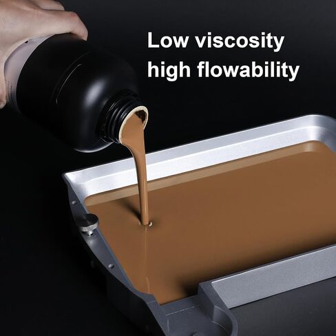 NOVA3D 16K TGM 3D Printer Resin,Tabletop Gaming,High Toughness,Impact Resistance Ultra Precision,405nm LCD Rapid Photopolymer Resin for Board Game Character Model LCD 3D Printing Navy Grey Resin 1kg in Saudi Arabia