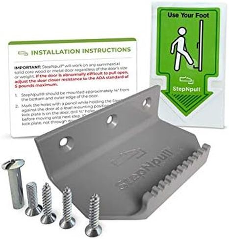 Hands Free Door Opener - No Touch Door Foot Pull & Commercial Touchless Door Opener Tools for Bathroom (Gold-1 Piece) in Saudi Arabia