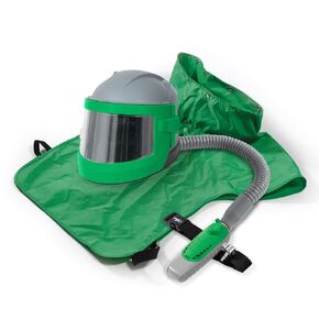 Nova 3 Blasting Helmet with C40 Climate Control Large