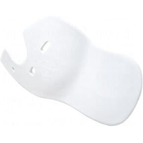 Authentic Baseball Shop White Left C-Flap (Right Handed Hitter) Batter's Helmet Face Protector Attachment (Helmet Sold Separately)