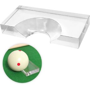 Acrylic Pool Ball Position Marker,Precise Billiards Cue Ball Locator for 2 1/4'' Balls–for Professional Tables, Home, Pub, or Club Use