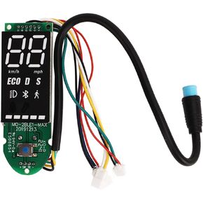 Replacement Scooter Dashboard Circuit Board, Waterproof Electric Scooter Bluetooth Circuit Board with Real-Time Display, Replacement PCB Compatible with Ninebot F30 Scooter