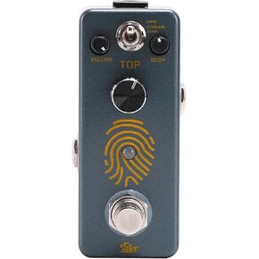 ISET AC Stage Guitar Pedal Finger Print Acoustic Pedal for Electric Guitar Bass True Bypass
