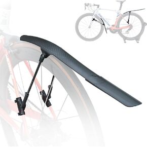 Road Bike Fender Adjustable Angle- Pneumatic lightweightMud protection700C Bike, Gravel Bike General Purpose- Easy to installAppearance High Diamond Texture