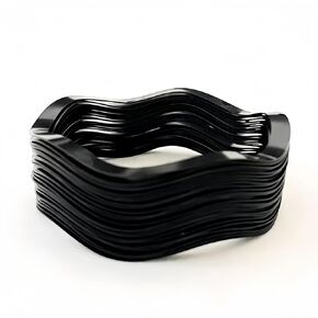 NACX M12 Metric Spring Wave Washer, Three Wave Washer, 65Mn Spring Steel, for Screw Bolt, 400Pcs