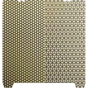 3D Printer Platforms PEI Honeycomb Build Plate for Creatily K1 Max/Ender 3 V3 Plus/Ender 3 S1 Plus 3D Pritner,Upgraded Etching Technology Smooth PEI Honeycomb+Square Pattern 310x315mm.