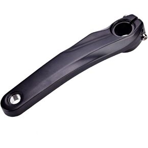 Vbestlife 170Mm MTB Road Bike Crank Arm,Aluminum Alloy Bicycle Left Crank Arm for Shimano 590 610 SLX Xt XTR Crankset(Black) Crank Arm Round Hole Single Crank Arm