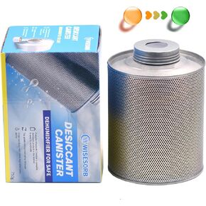 Wisesorb 800 Gram Gun Safe Dehumidifier, 2 Pack of 1.77 LBS Rechargeable Dehumidifier Blue to Pink Silica Gel Desiccant Moisture Absorbers, Dehumidifiers for Room, Bedroom, Safe, Closet, Bathroom, Car