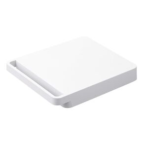 CNQLIS Square Dolly with Wheels - 12.1 Inch White Plastic Platform Dolly with 88 Pounds for Moving Items in Cloakroom, Garages, Home Offices